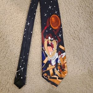 Vintage Warner Brother's 1996 Looney Tunes Space Jam Tazmanian Devil Men's Neck